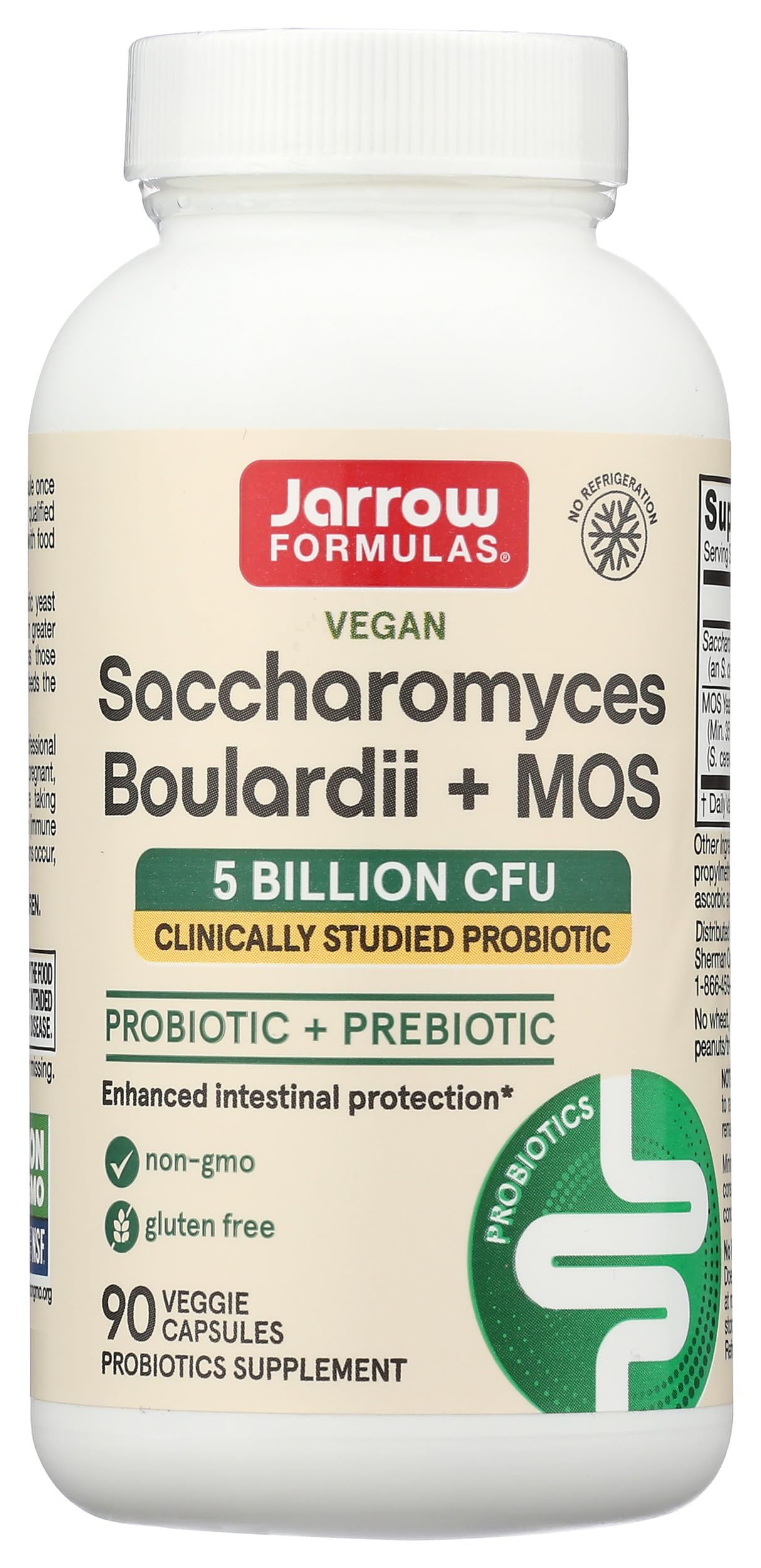 Vegan Saccharomyces Boulardii + MOS - 90 vcaps