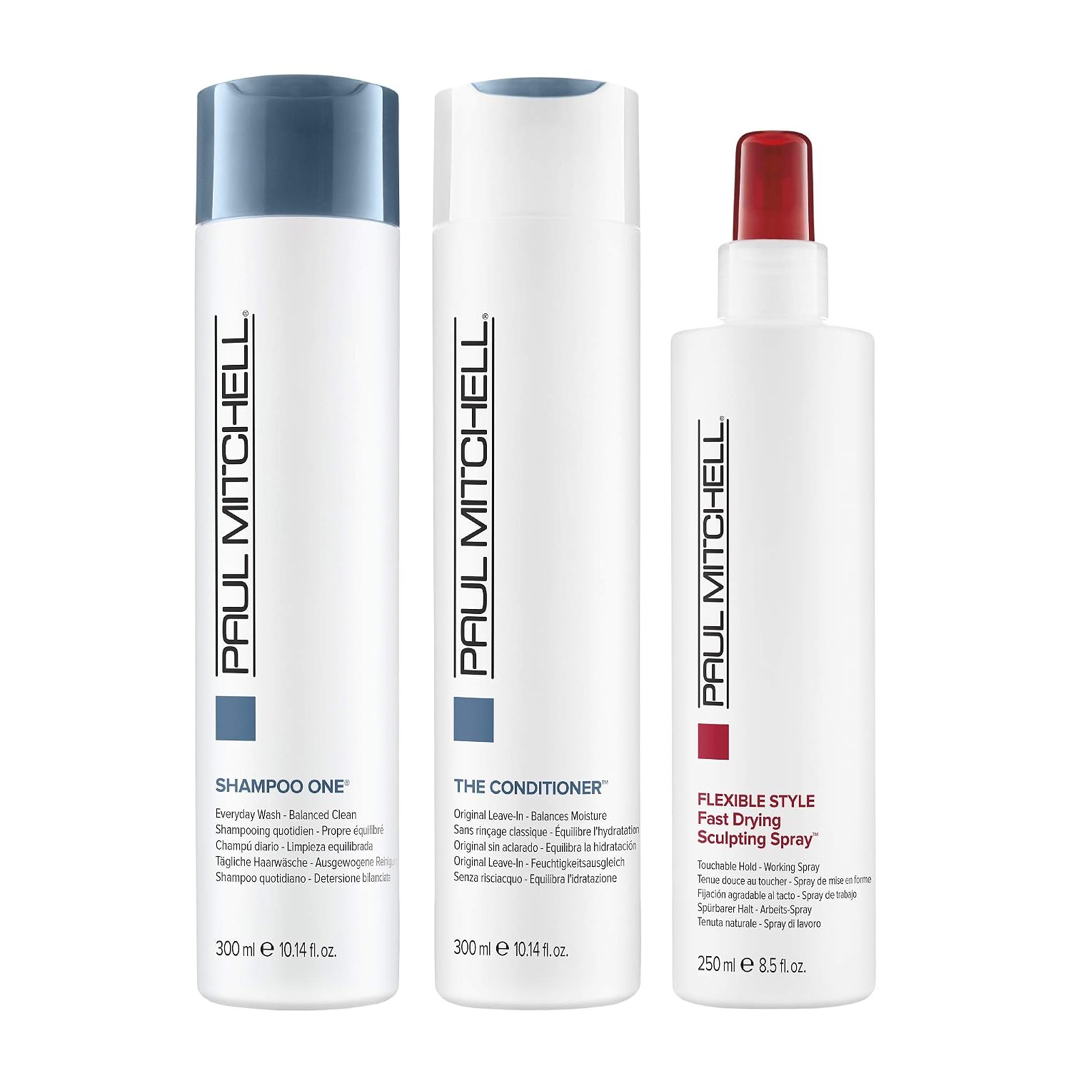 Paul Mitchell Classic Holiday Gift Set, Shampoo, Conditioner + Hairspray, For All Hair Types