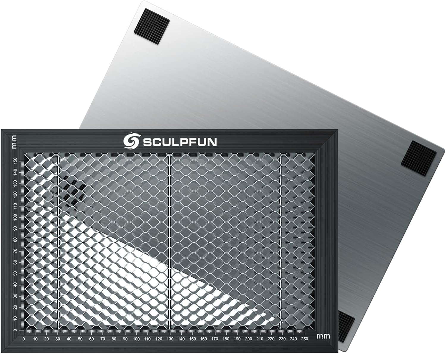 Router Tischeinsatzplatte 30x23cm - Aluminium Frästischplatte Mit Einsatzringen