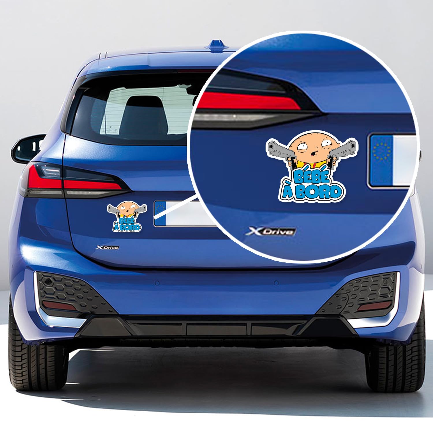 Ho Bambini, Non Parcheggiare Vicino Divertente Adesivo Per - Foto 7