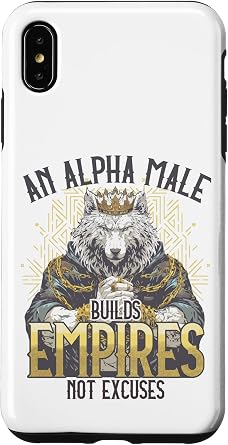 Alpha Male Empire Builder - Wolf King Power Case for iPhone XS Max