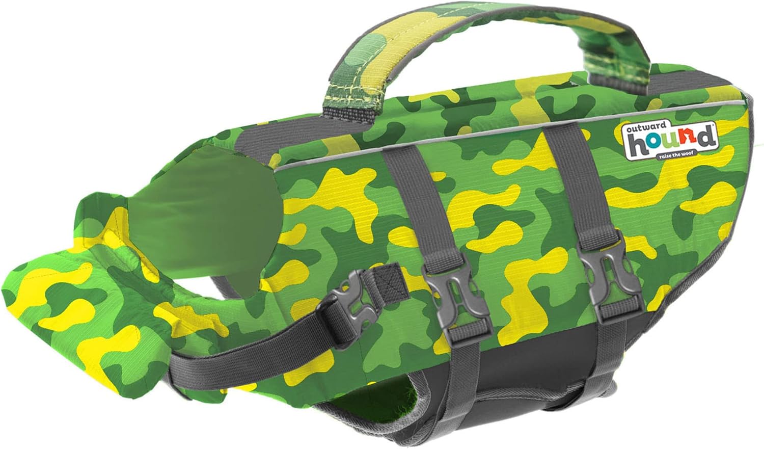 Outward Hound Granby Splash Camo Dog Life Jacket, XS Pet