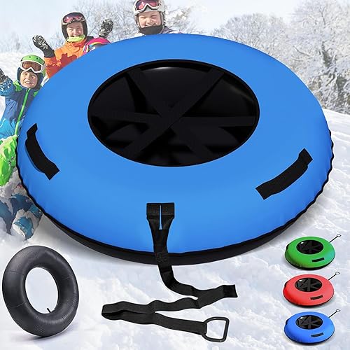 44/47 Inch River Tube withPremium Canvas Cover, Towable Snow Tube