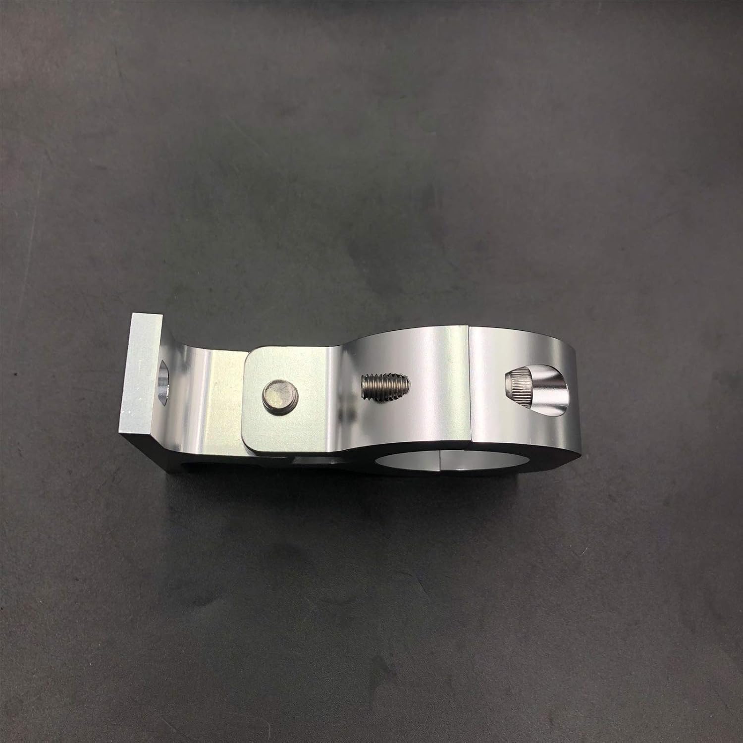 Improved Silver Universal Motor Mount 1.5" - Suit for 2.4L Gas Frame, 2 Stroke Gas Motorized Bike 48cc/66cc/80cc/yd100