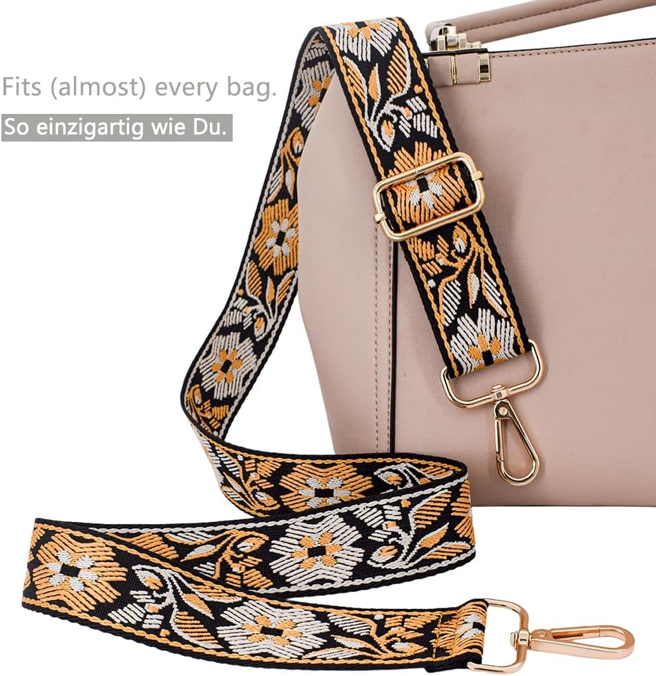 Replacement Purse Strap Shoulder Strap Adjustable Crossbody Strap for Women Crossbody Wide Shoulder Bag image 4