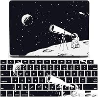 Vista 8 de IVY Funda de astronauta para MacBook Pro 13 (2009-2012, modelos: A1278) Funda rígida con cubierta de teclado - A