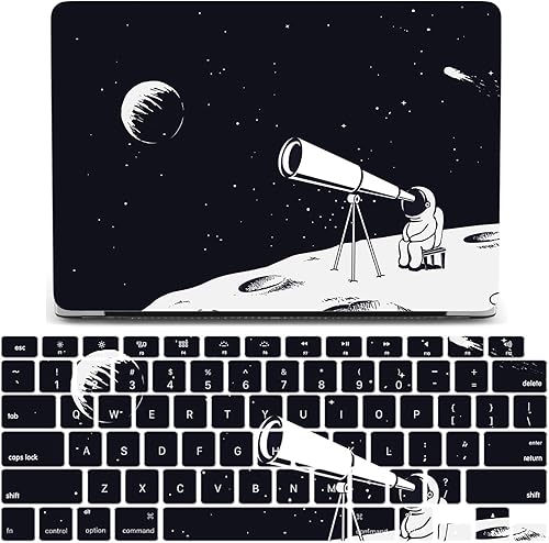 Miniatura 15 de IVY Funda de astronauta para MacBook Pro 13 (2009-2012, modelos: A1278) Funda rígida con cubierta de teclado - I