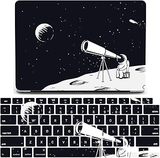 IVY Astronaut Capa para MacBook Pro (16-inch, 2019-2020, Models: A2141) Capa rígida de plástico Capa & teclado capa - D