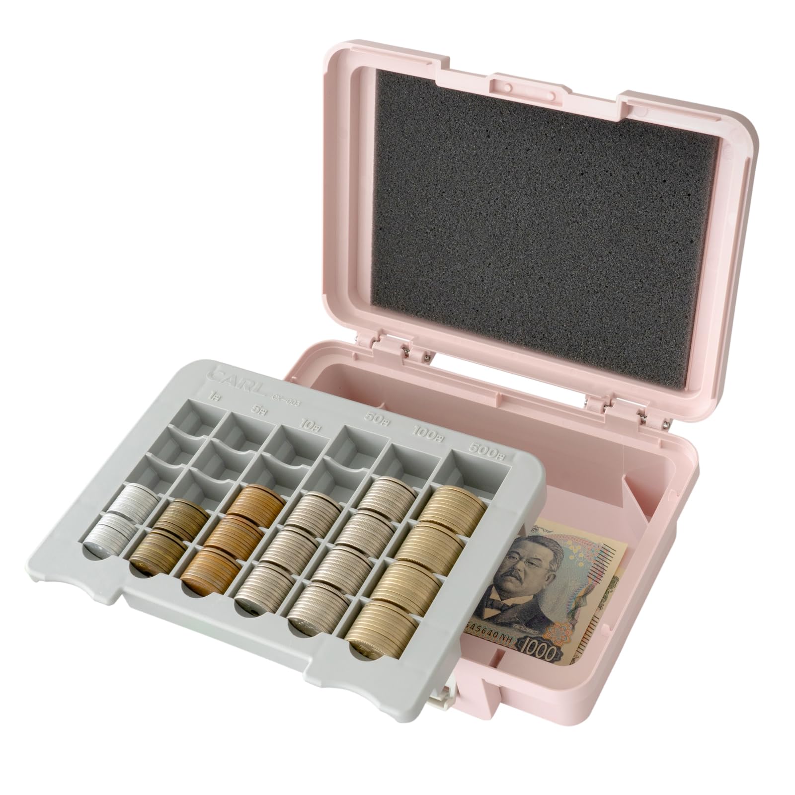 カール事務器(CARL) ミニレジ 簡易レジスター コインカウンター 硬貨収納箱…