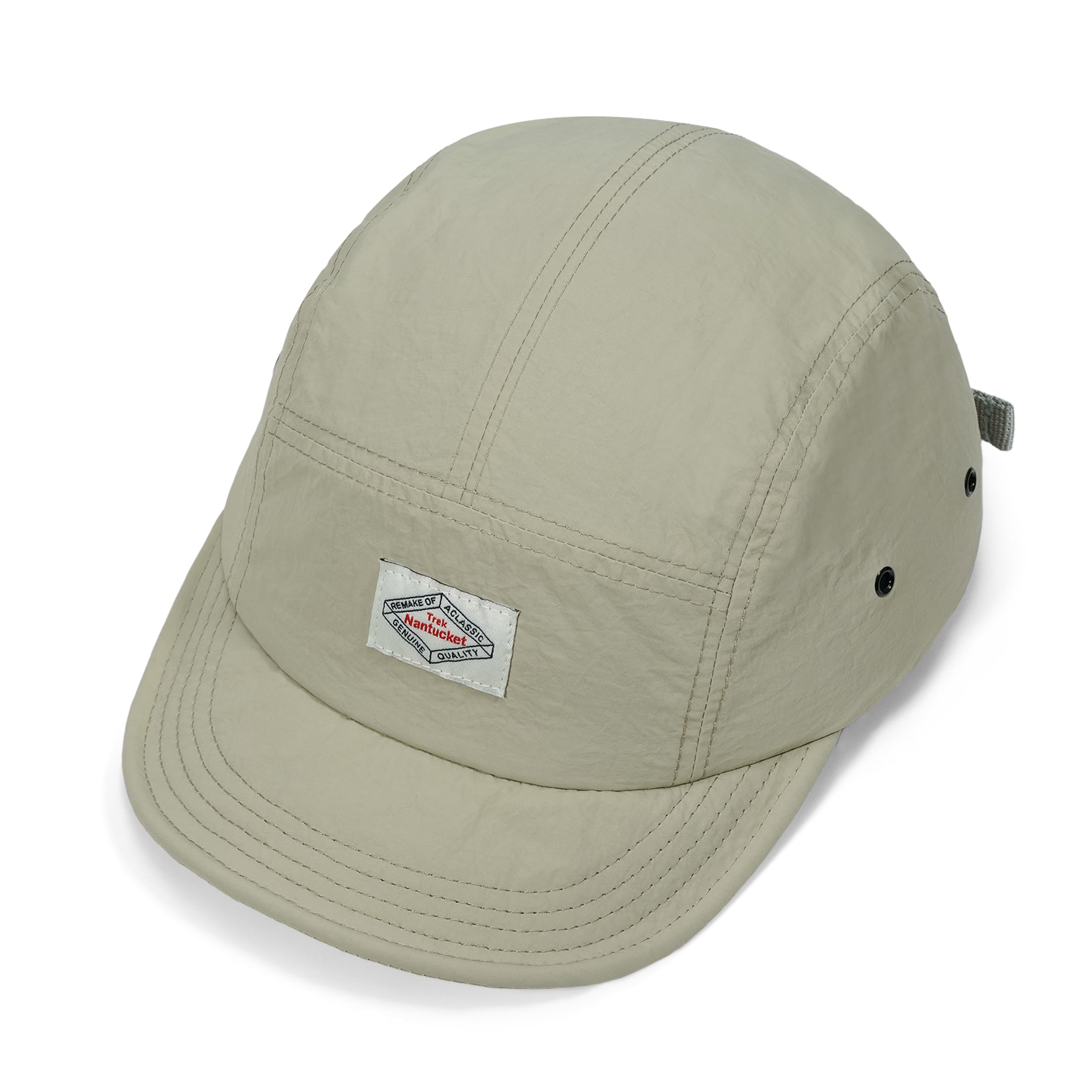 Short Brim Hat for Men Nylon Quick-Dry 5 Panel Running Baseball Cap