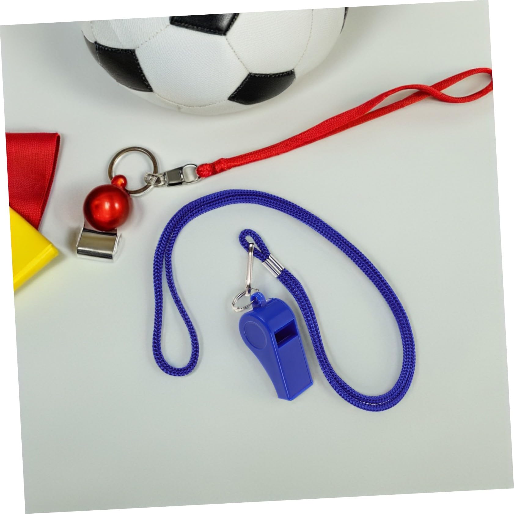 Toyvian Fischietto 36 Pezzi in Plastica di Sopravvivenza Blu per Esterni | Suono ad Alto Volume, Leggero e Facile da Portare, Uso Hiking e Attività Outdoor