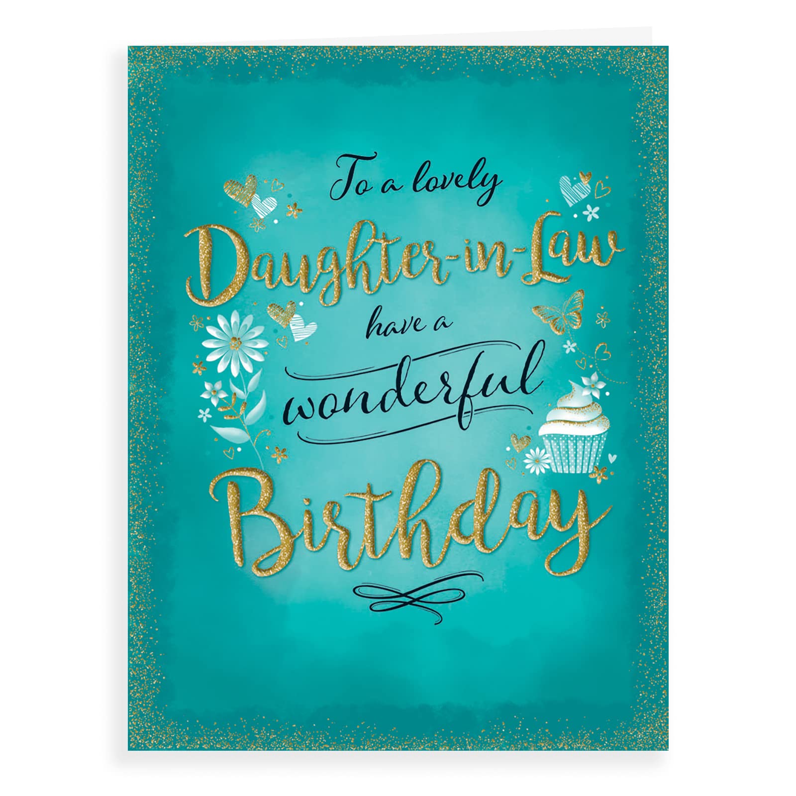 To A Lovely Daughter-in-Law Birthday Card 19x13cm (8x6 Inches)