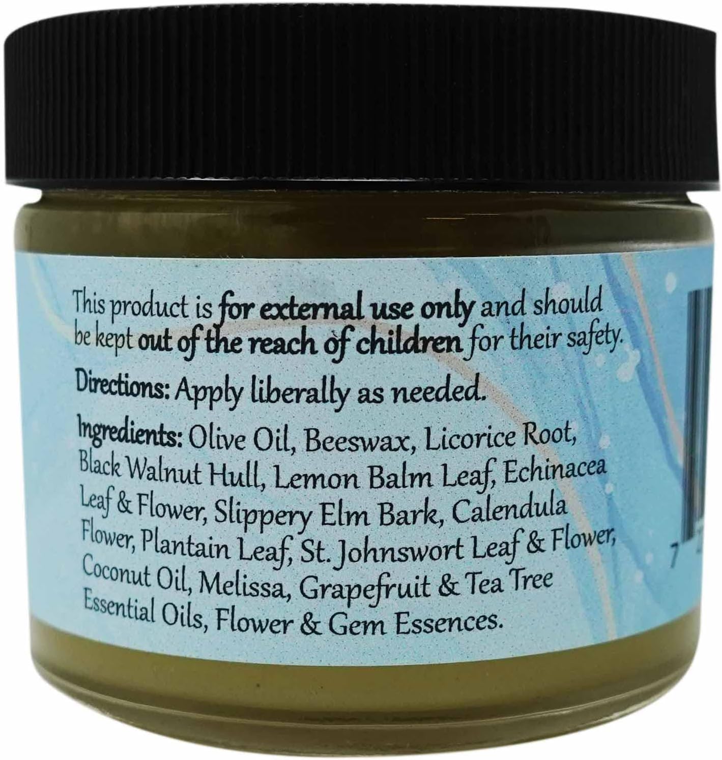 WiseWays Herbals: Salves for Natural Skin Care, Lemon Balm Salve 2 oz - Image 2