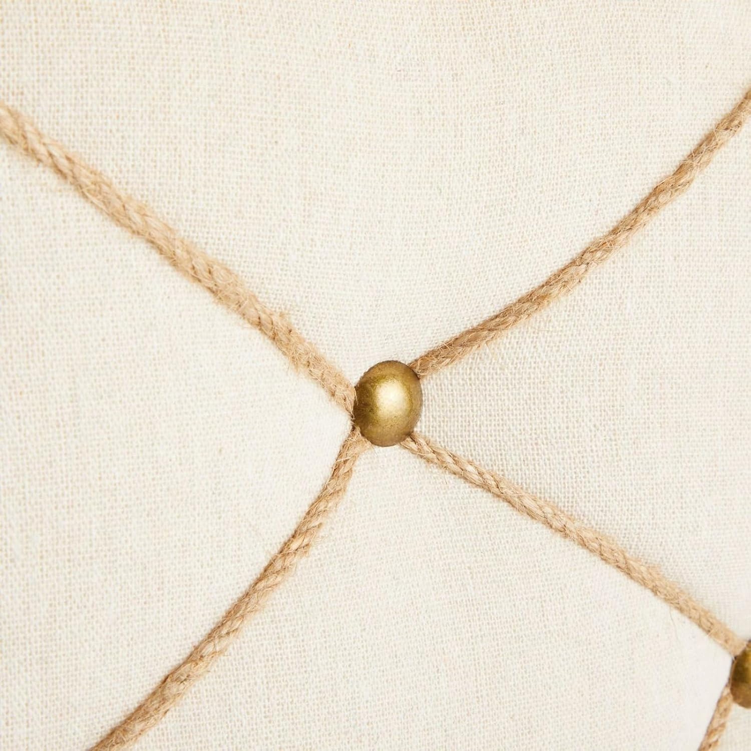 Farmlyn Creek Rectangular Fabric Bulletin Board - Picture Board for Photos - Farmhouse Style & Office Wall Decor - 16 x 12 in, Beige (Pack of 2)