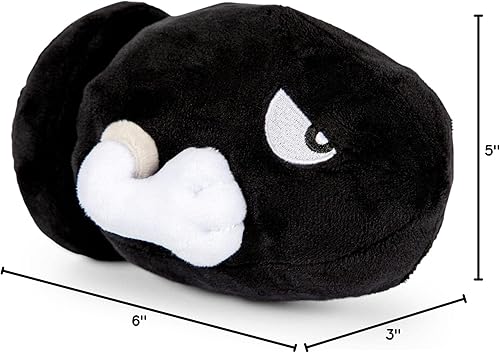 Miniatura 4 de Little Buddy Super Mario All Star Collection 1426 Bullet Bill Felpa 60in multicolor