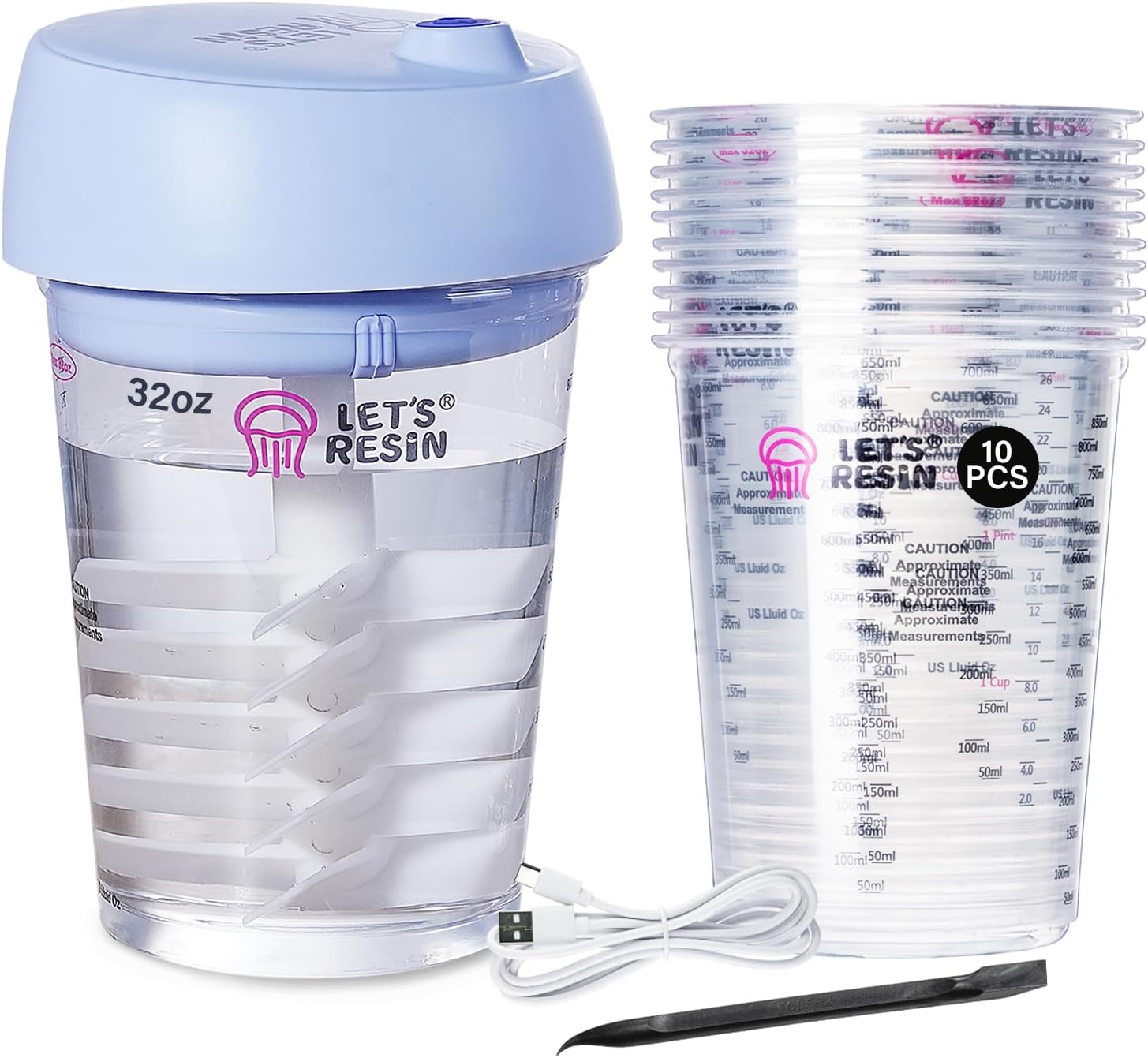 LET'S RESIN Kit Moulage Silicone 230g - Caoutchouc Platine Pour Résine Et Artisanat