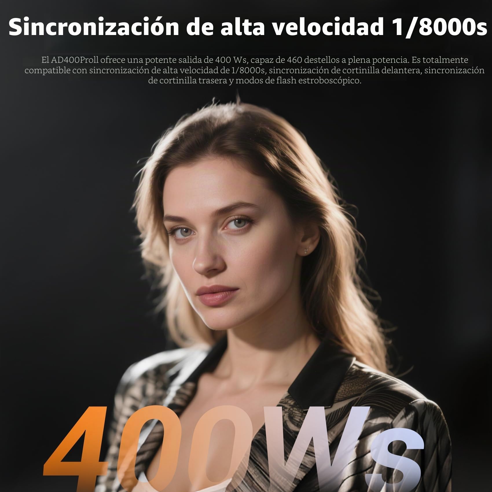 Godox AD400Pro II AD400ProII 400Ws TTL Todo-en-Uno Aire Libre Flash | GN72 1/8000 HSS，Alimentado por batería con batería de Litio，0.01-1s Tiempo de Reciclaje Compatible con Canon Nikon Sony