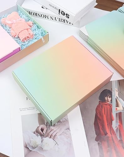 Miniatura 74 de Cajas de envío pequeñas de 6 x 4 x 2 pulgadas para pequeñas empresas, paquete de 30 cajas de correo moradas, caja de embalaje de cartón corrugado