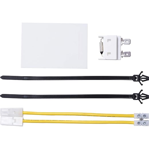 BlueStars 8193762 Dishwasher Fuse Kit - Fit Kenmore Whirlpool KitchenAid Dishwashers - Replaces 8269213 AP3178588 PS774514 ER8193762 959376 - with Protective Shield & Zip ties