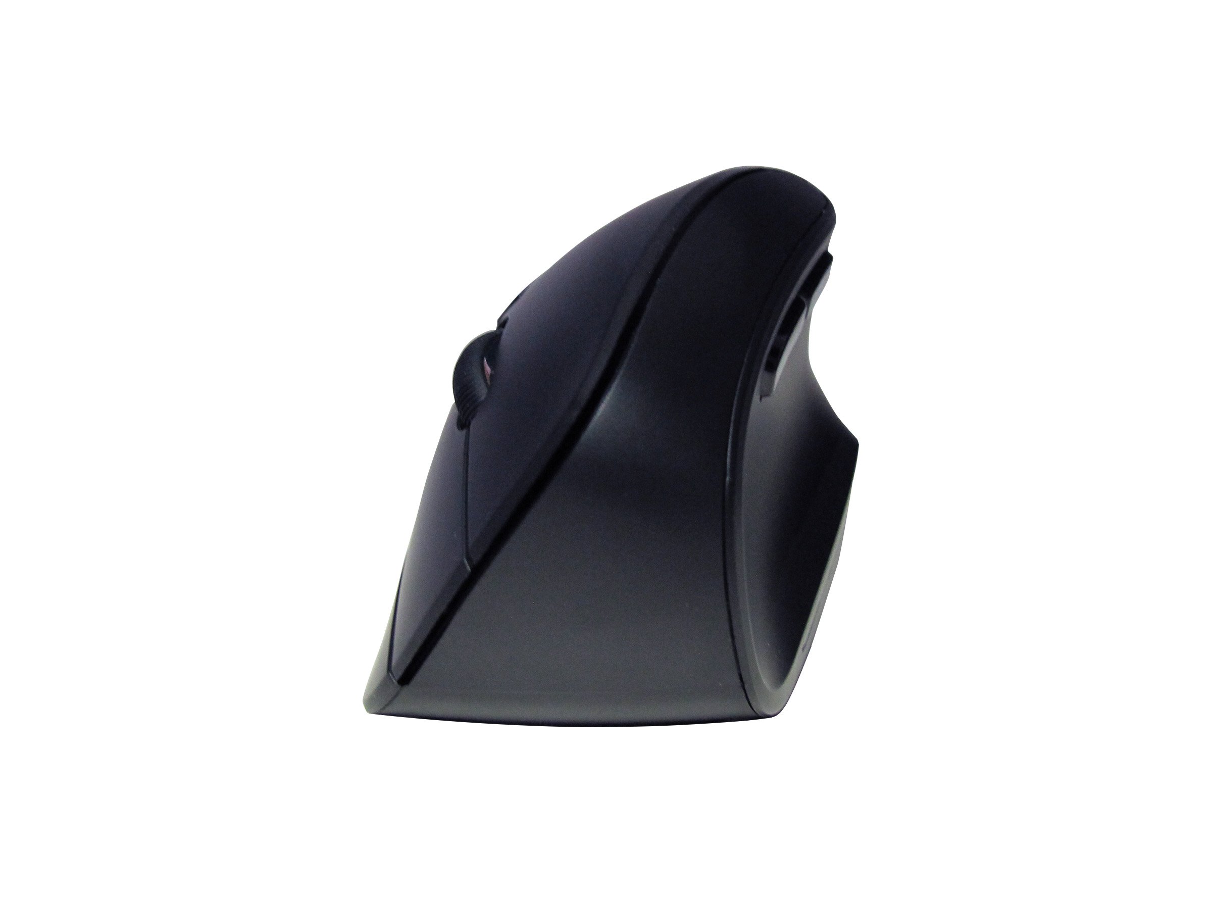 MOJO Master Grip - Mouse verticale silenzioso, ricaricabile, Bluetooth, mouse ergonomico senza fili, con sensibilità regolabile e pulsanti silenziosi, software personalizzato