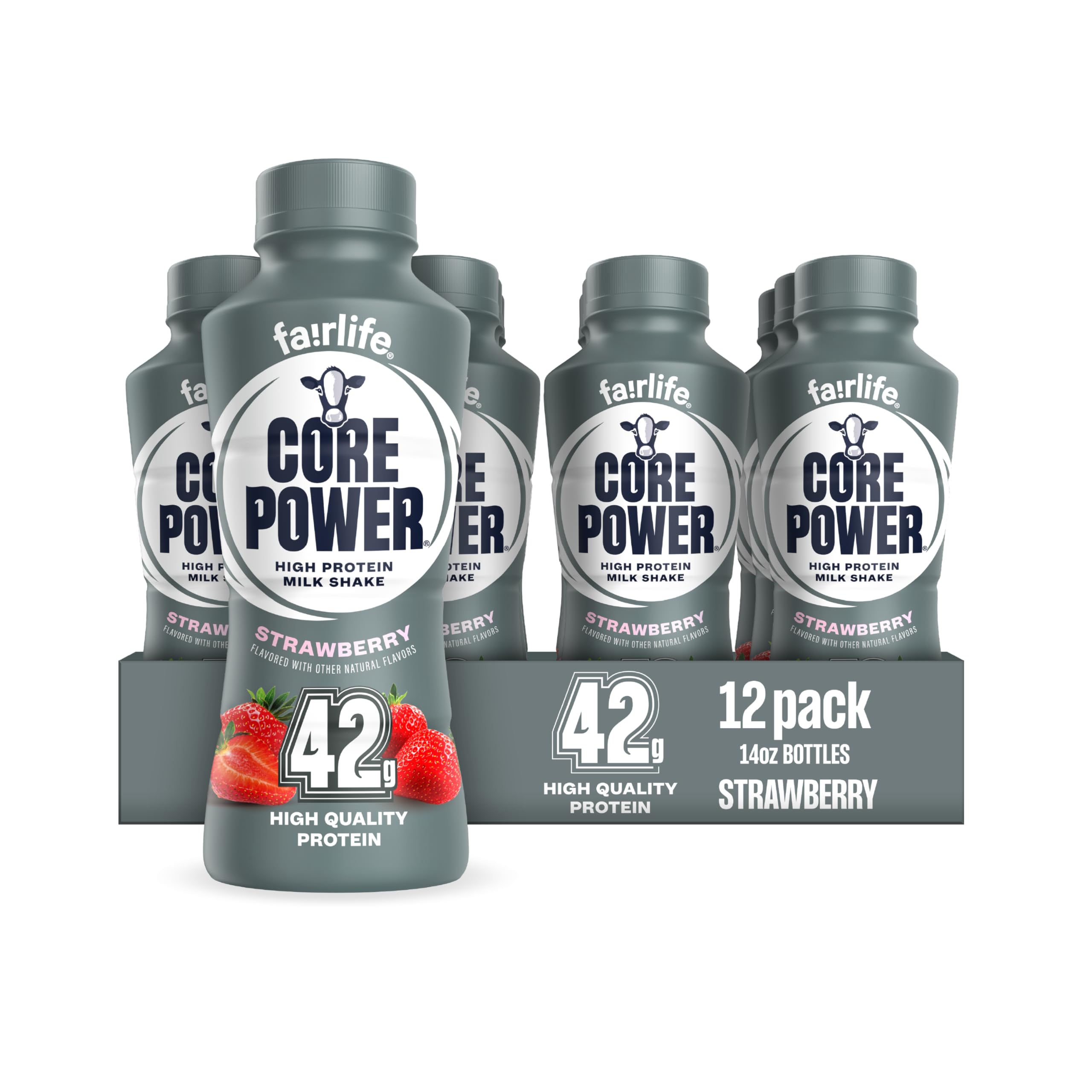 Amazon.com: Core Power Elite High Protein Shake, Strawberry, 42g