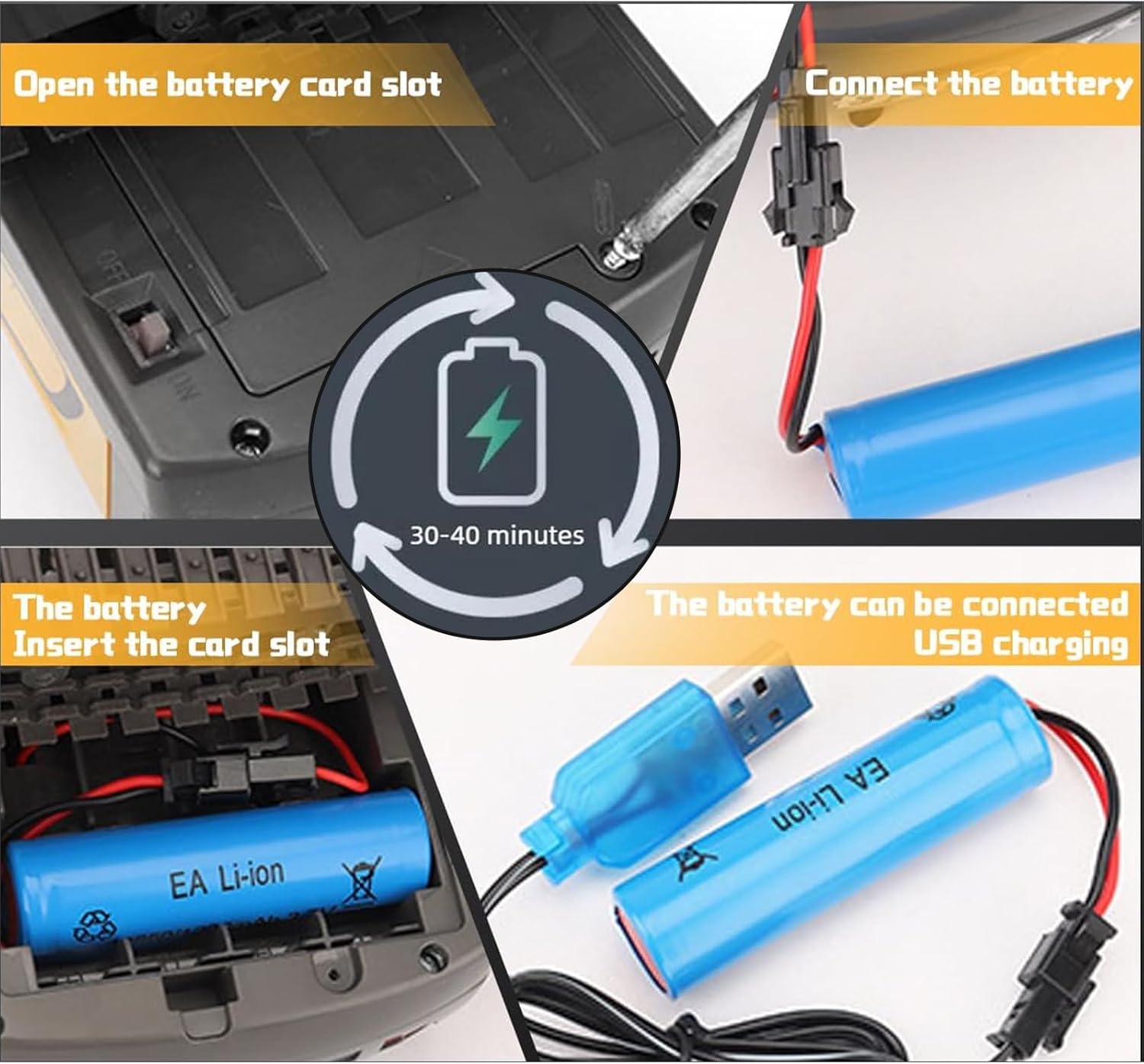 Excavator Set，rc Dump Truck Command The Site Conquer The Dir，2.4Ghz Remote Control Construction Vehicle Set Children's Toys，Alloy Material Simulate True Scale (4-Piece Set)