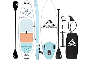 Polar Outdoors by Roc Inflatable Paddle Board for Youth & Adults