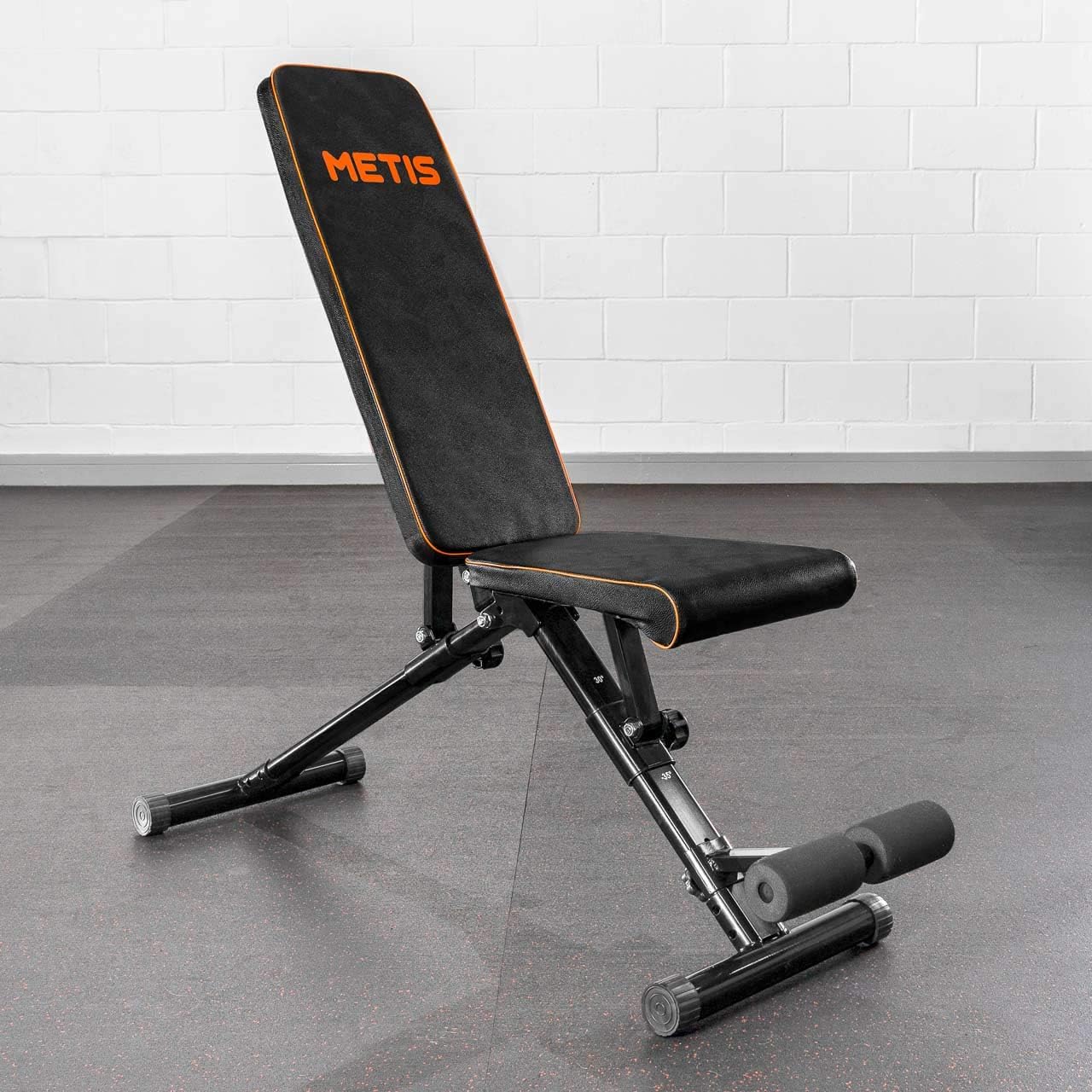 METIS Adjustable Weight Bench – Heavy-Duty, Multi-Position & Foldable Free Weight Bench for Home & Commercial Gym Training