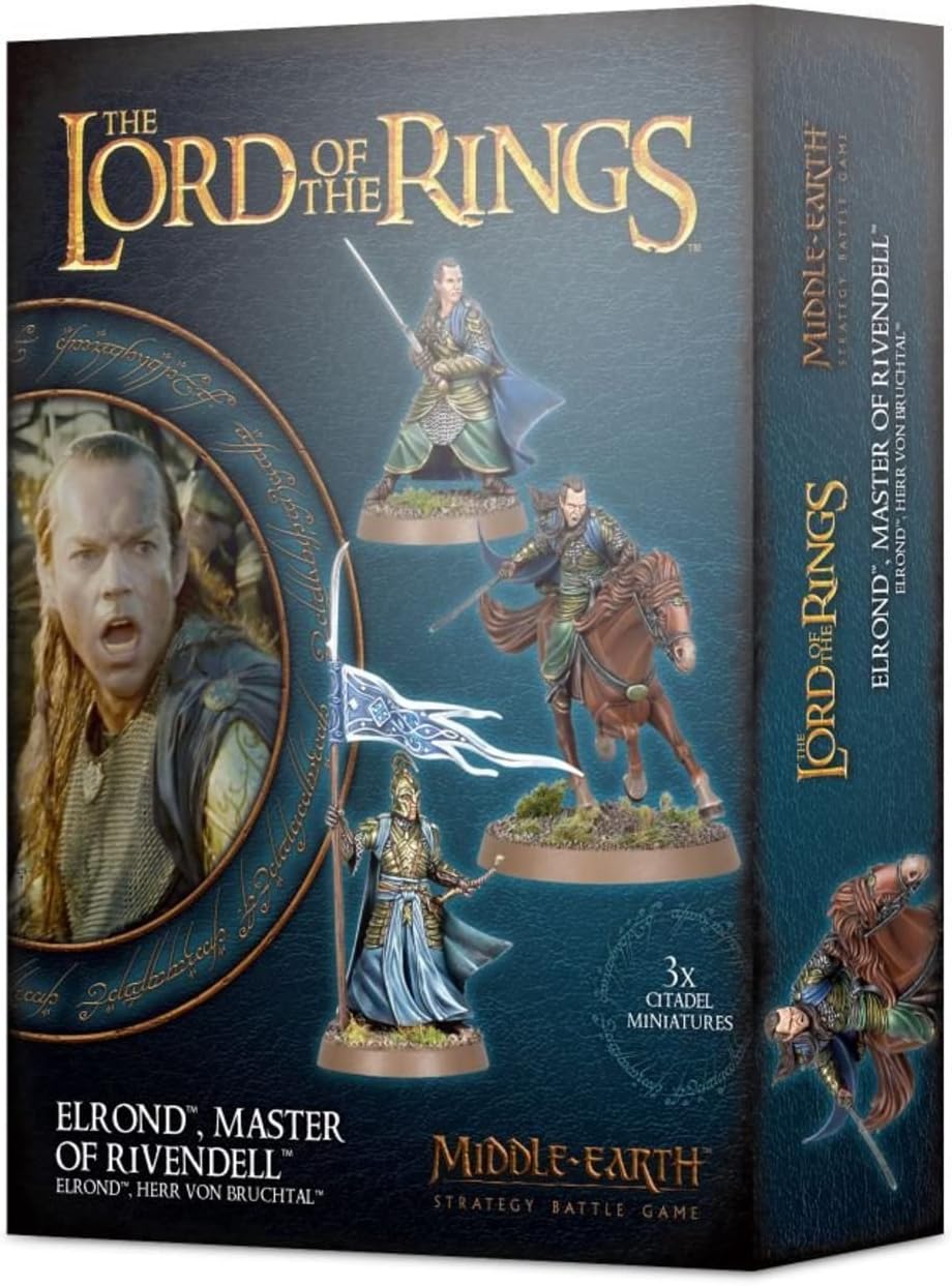 The Lord of The Rings - Elrond, Master of Rivendell - Middle-Earth Strategy Battle Game