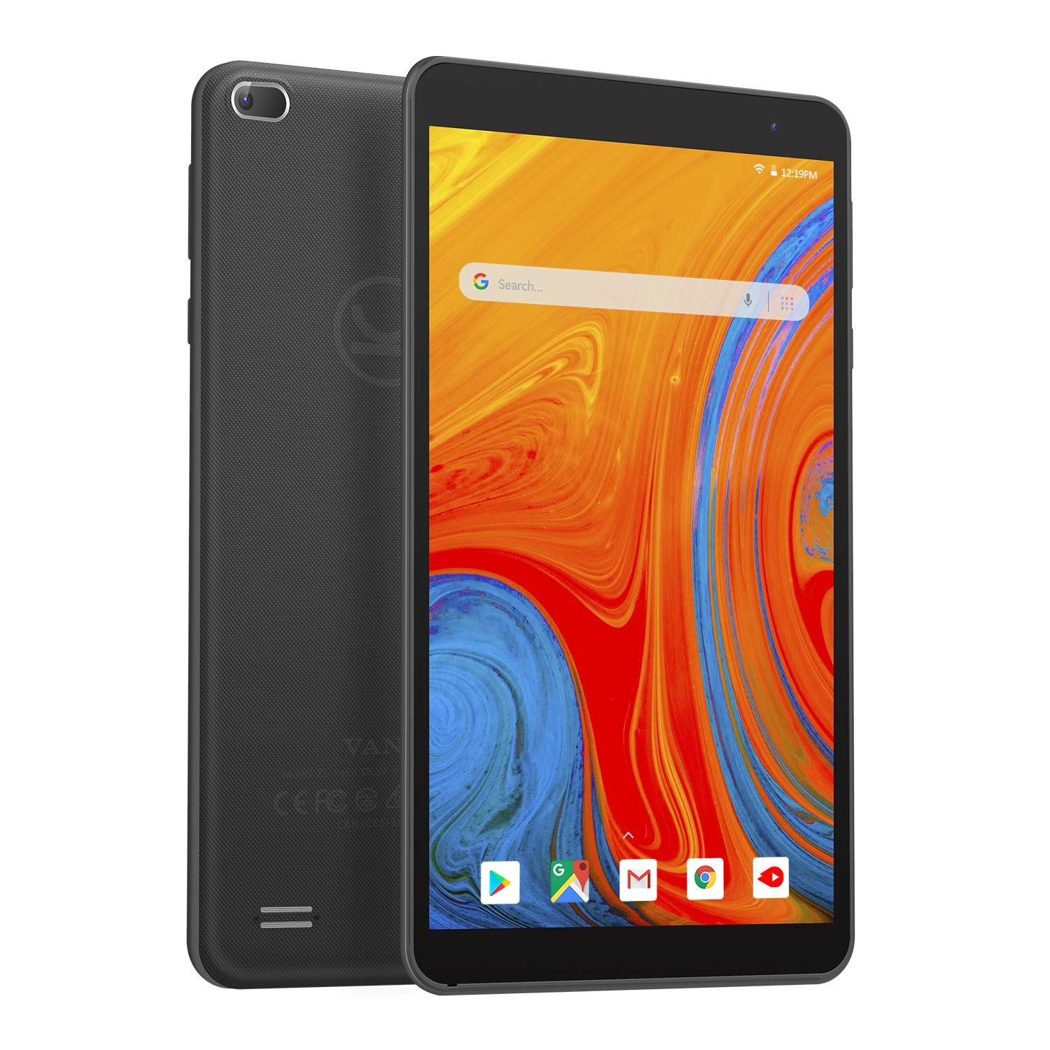 Vankyo MatrixPad Z1 7 inch Tablet, Android 8.1 Oreo Go Edition, 32GB Storage, Quad-Core Processor, IPS HD Display, Wi-Fi, Black