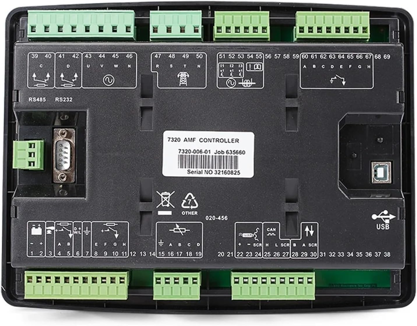 Replace DSE7320 MKII AMF Auto Start Stop Generator Controller 7320 Control Module Panel Alternator Genset Parts