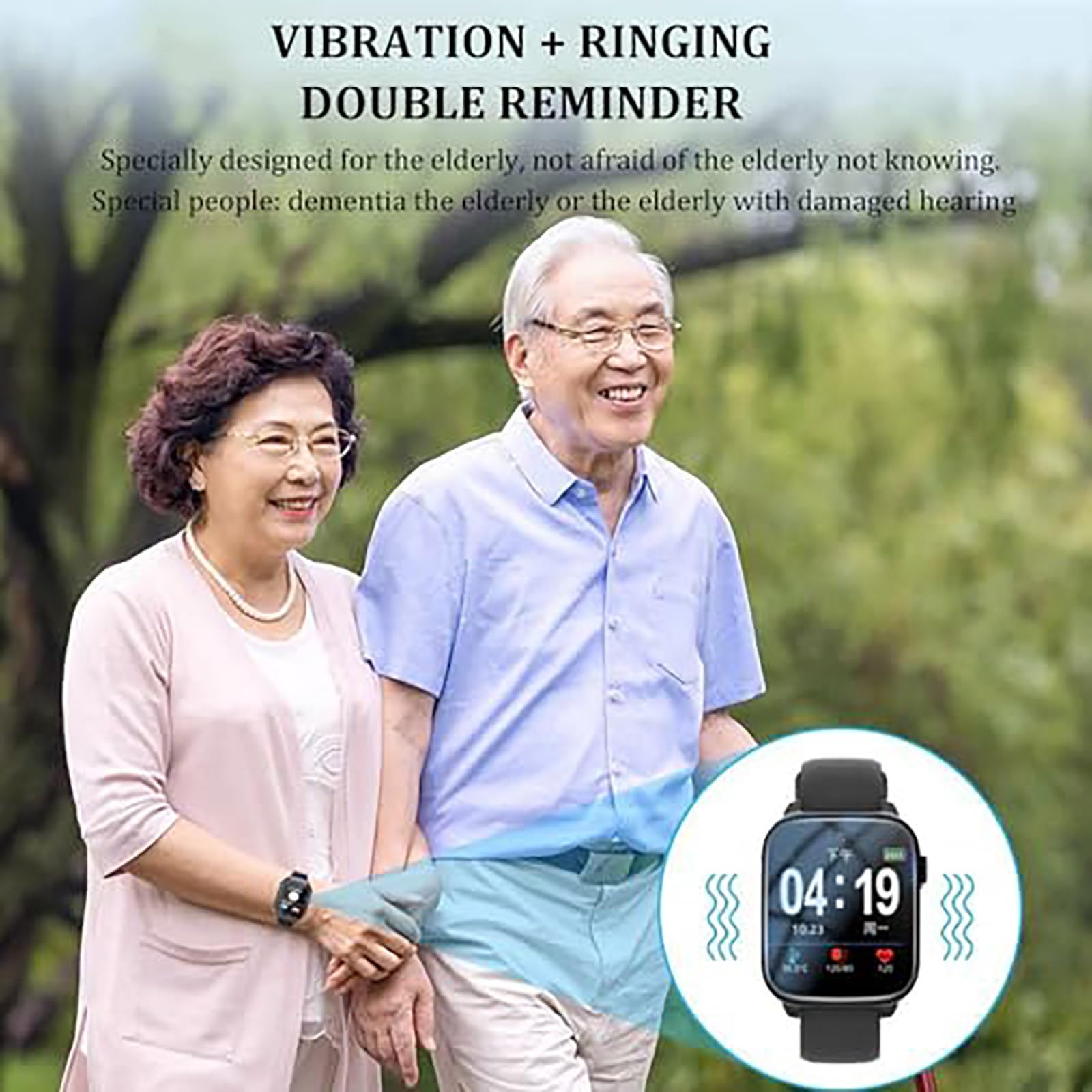 Smartwatch 4G, Funkcja Wykrywania Upadku, Inteligentny Zegarek Dla Seniorów Z Funkcją Połączenia Alarmowego SOS, Śledzenie GPS | Dwukierunkowe Połączenia Wideo HD, Wodoodporność Ip67