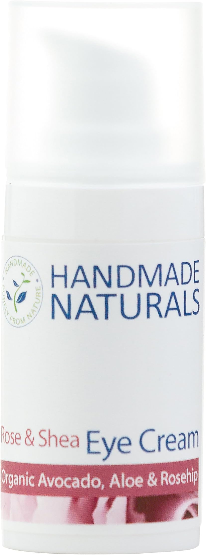 Eye Cream with Organic Shea Butter, Aloe Vera, Olive, Rose, Rosehip & Avocado, 15 ml