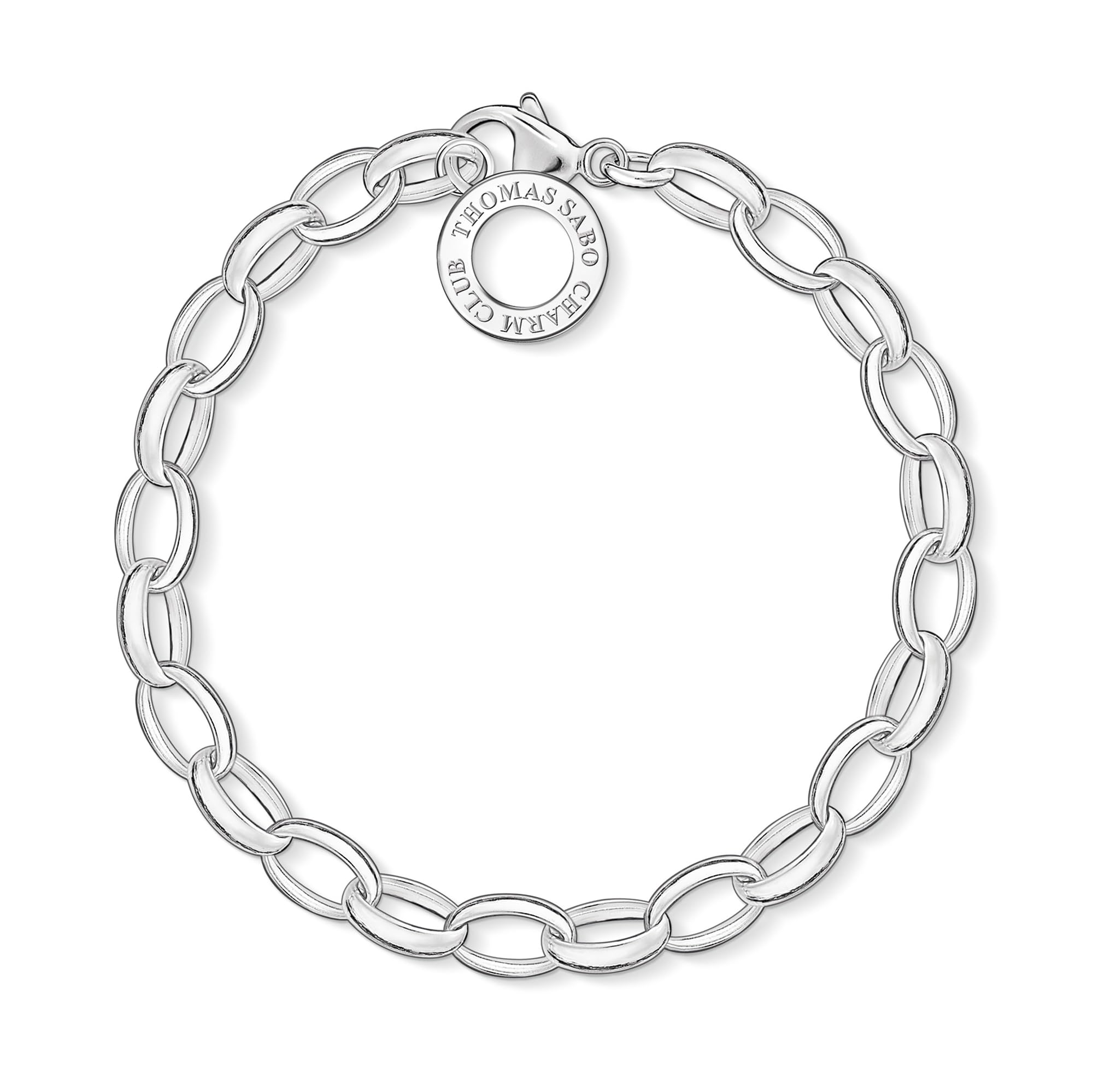 Thomas Sabo Women's Silver 19.5Cm Oval Belcher X0032-001-12-M