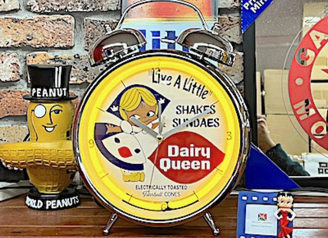 ネオンアラームクロックDAIRY QUEEN SOFT CREAM se0832 Amazon.co.jp: ネオンアラームクロックDAIRY QUEEN SOFT CREAM