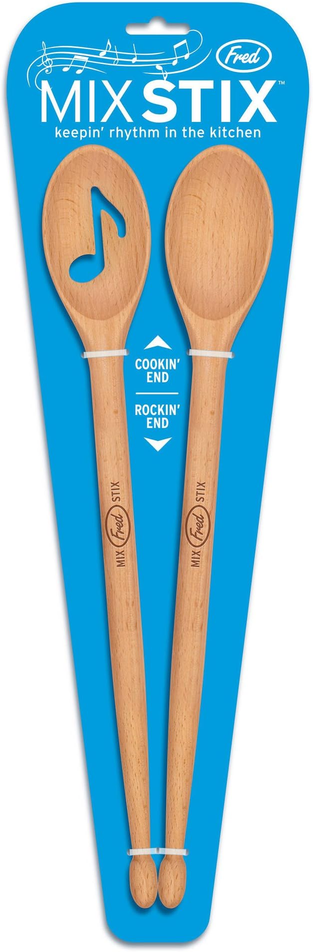 Protected Mix Stix Wooden Cooking Spoons and Drumsticks