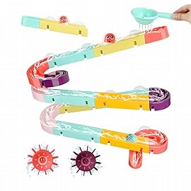 33 PCS Bath Toys for Toddlers and Babies, Bathtub Toy Set with Shower, Rubber Ducks, Floating Toys, Great Christ Gift for Kids