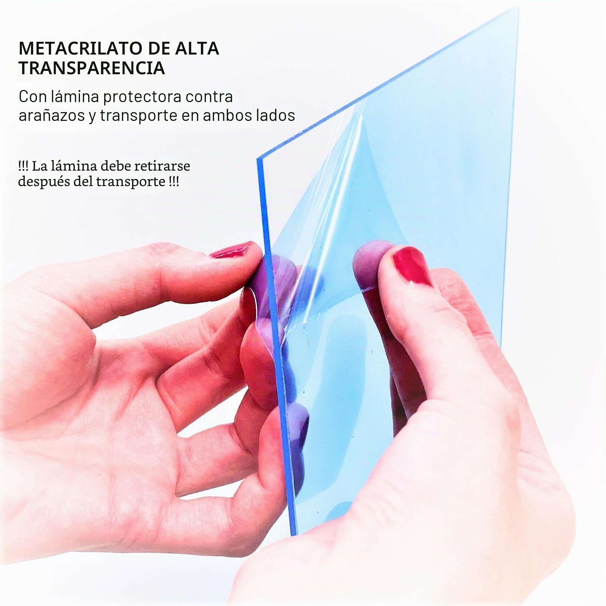 Clamaro 'N°1' Marco de fotos sin marco 84,1 x 118,9 cm DIN A0 | Elegante marco de fotos moderno con panel trasero de MDF laminado blanco y cristal acrílico – ideal para presentaciones de estilo