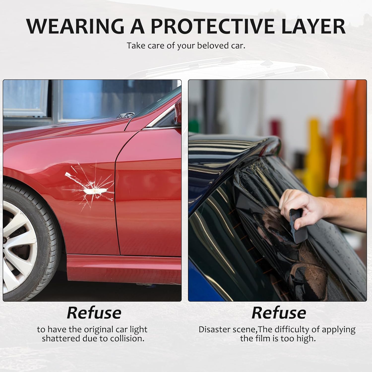 Smoked Black Side Marker Light Turn Signal Lamp Cover Compatible with BMW 3 Series 2005-2012 E90 E91 E92 E93 325i 320i 318i Side Fender Signal Marker Light Shell Trim Cover Accessories 2PCS