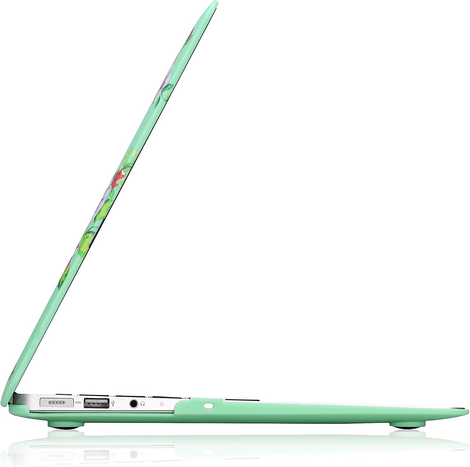 Kuzy Compatible with MacBook Air 13 inch Case 2020 2021 2018 MacBook Air M1 Case Hard Shell MacBook Air 2020 Case Cover A2337 MacBook Air Case A2179 A1932 Laptop Case MacBook Air 13 inch, VF Mint