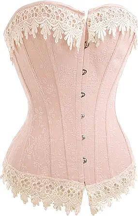 Alivila.Y Fashion Womens Lace Trim Corset Bustier