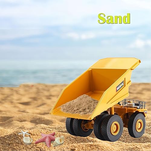 Miniatura 7 de Brachiosaur Juguete de rodillo grande de metal a escala 140, juguete modelo de vehículos de construcción de metal, juguetes de coche de caja de