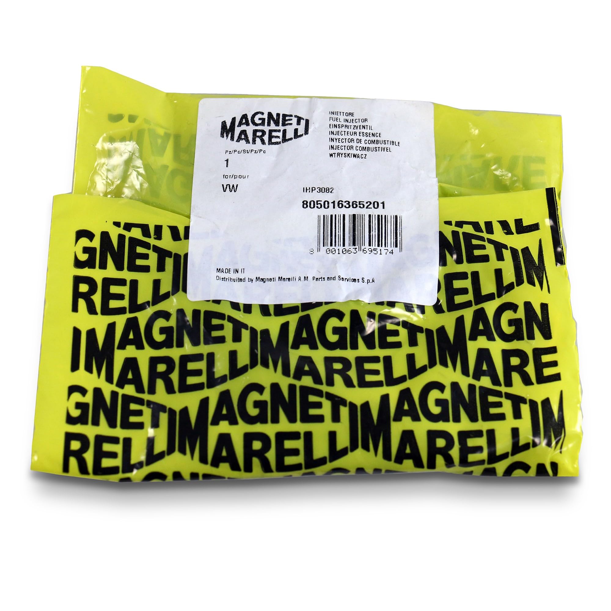 MAGNETI MARELLI Iniettore 805016365201 Compatibile con: AUDI A1, A1 Sportback, A3 Cabriolet, SEAT ALTEA, ALTEA XL, IBIZA IV, IBIZA IV SC, IBIZA IV ST, LEON, TOLEDO IV, SKODA FABIA II, FABIA II Combi