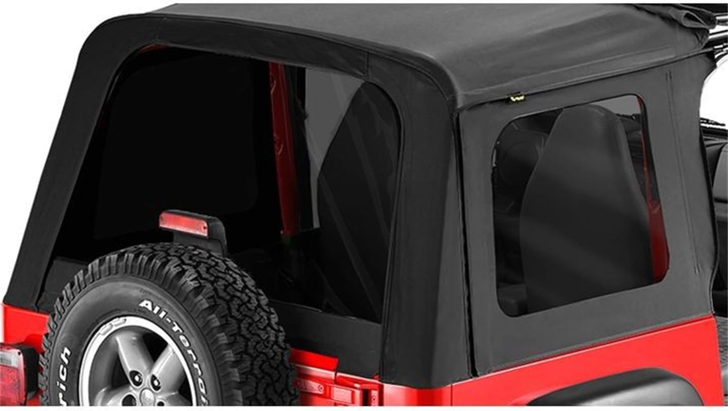 Bestop Window Set - Jeep '97-06 Wrangler TJ Exc. Unlimited (Sunrider, Black Diamond)