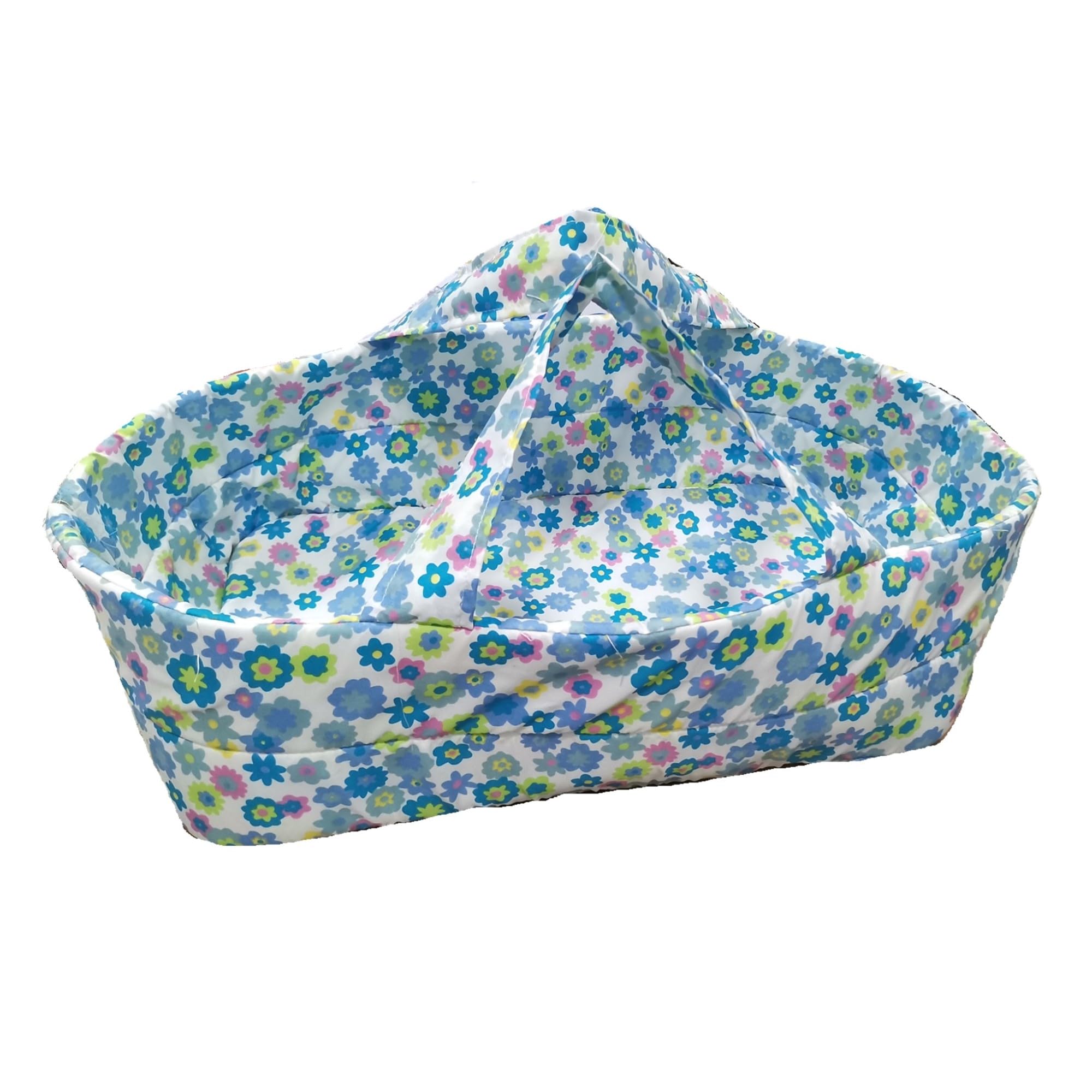 Xunwa Baby Doll Bassinet with Clothes Shoes for 17-18 Inch Newborn Reborn Dolls Boy