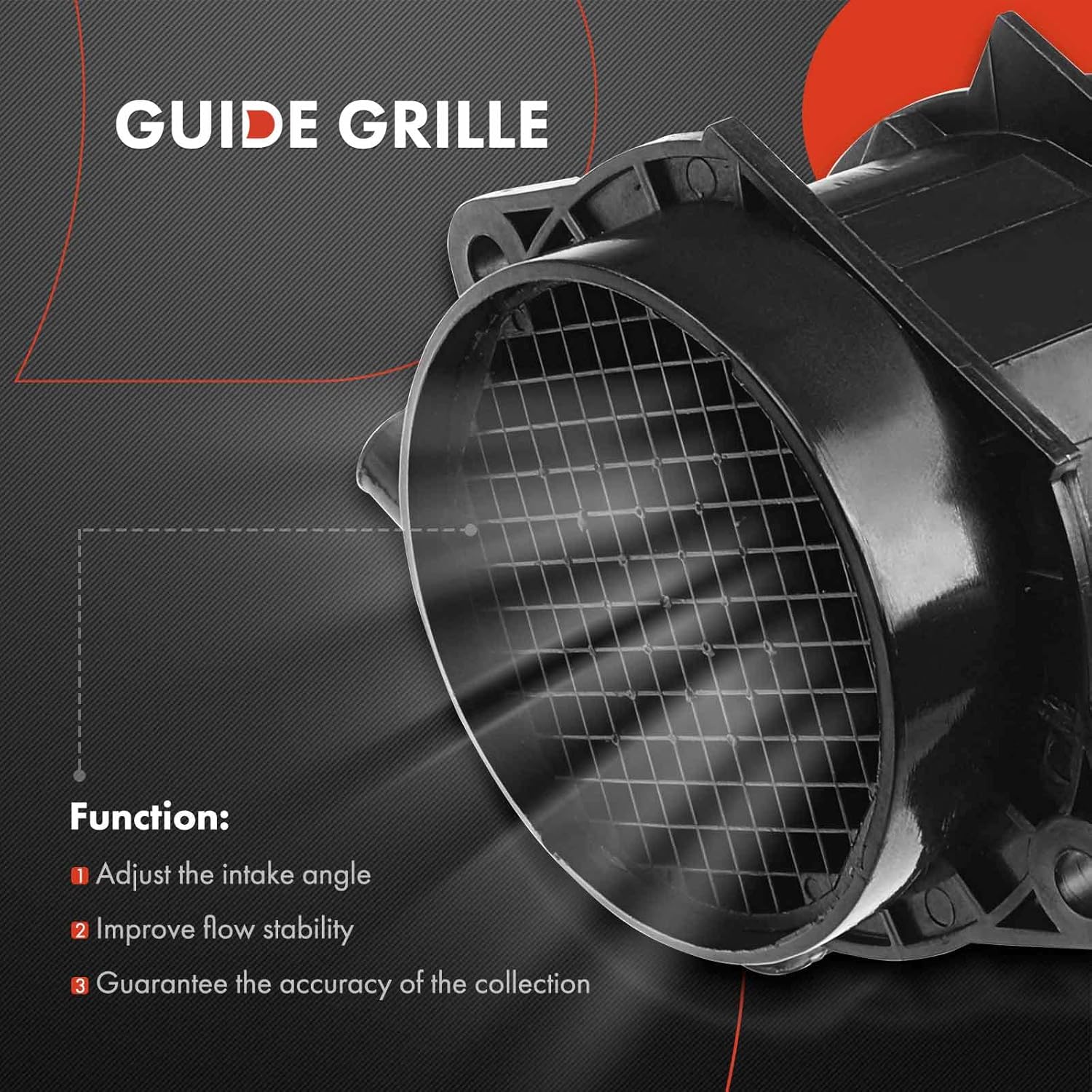 A-Premium Mass Air Flow Sensor Meter Assembly W/ 5Pins [DOHC, 6Cyl 3.6L] Compatible with Volkswagen Passat 2006-2010 2012-2014, Passat CC 2009-2012, CC 2009-2011, Touareg 2007-2010 & Audi TTS Quattro