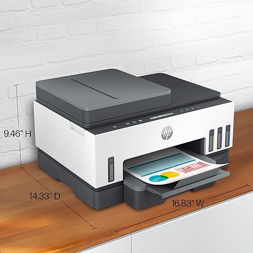 Miniatura 14 de HP Smart Tank 7301 Wireless All-in-One Ink Tank Printer, Scanner, Copier with 2 Years of Ink Included, Best-for-Home Office, Cartridge-Free