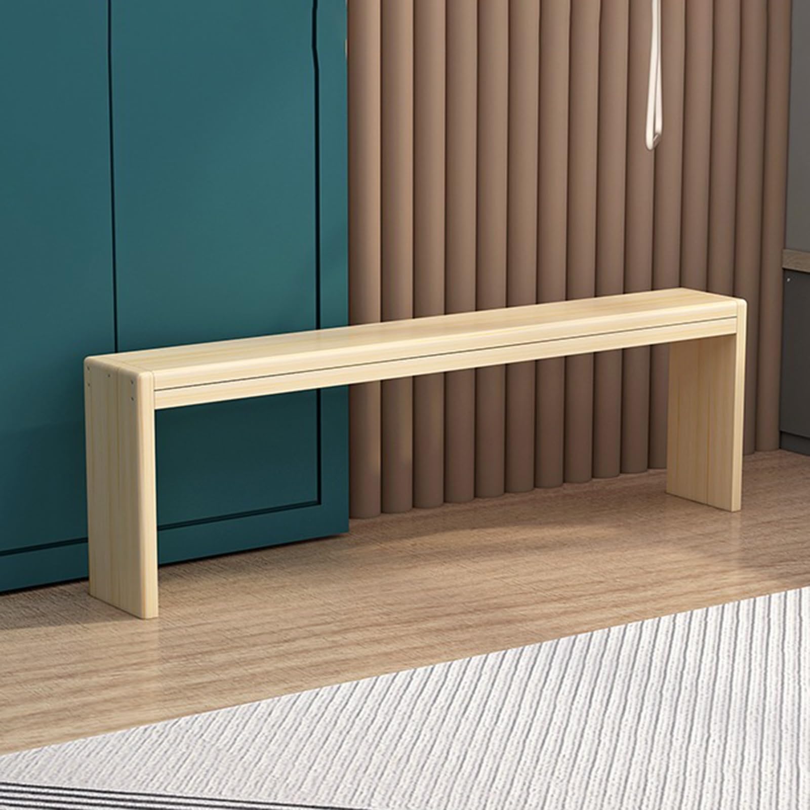 Banc de salle à manger fin bois rustique cuisine et entrée