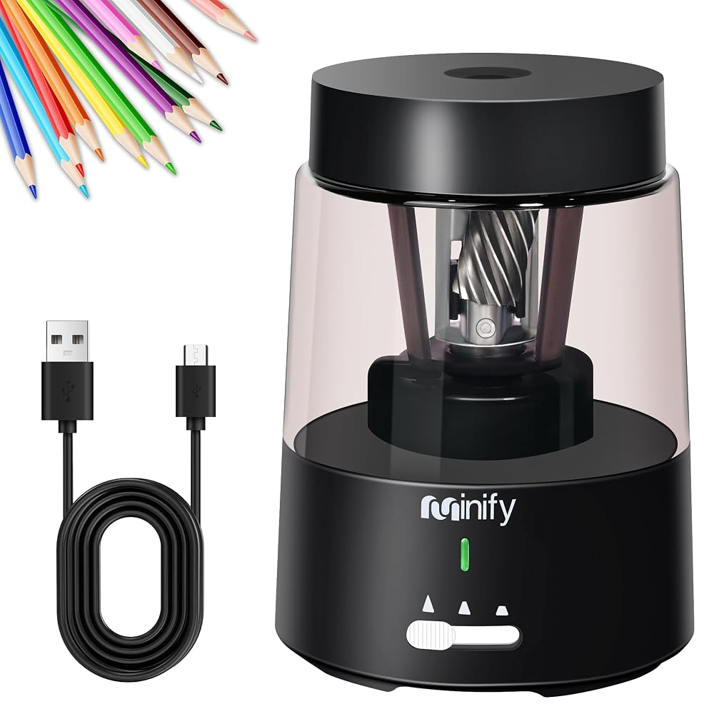 MINIFY Electric Pencil Sharpener