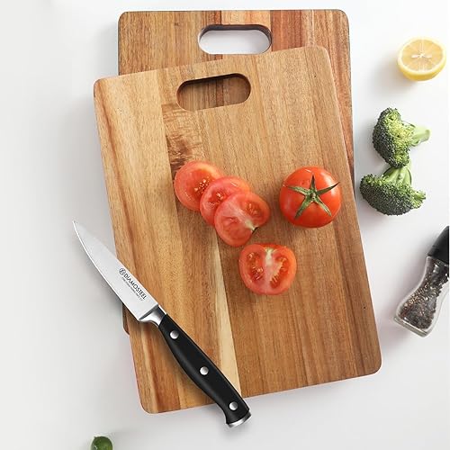 Miniatura 6 de Juego de cuchillos de 3 piezas, incluye chef y Santoku y cuchillo de pelar, juego de cuchillos profesionales de acero inoxidable de alto carbono